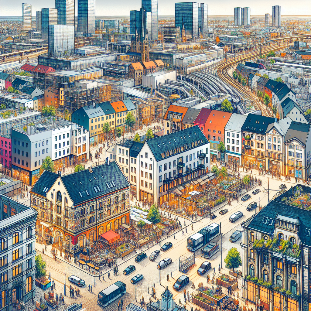 Einfluss zukünftiger Bauprojekte auf Bodenrichtwert im Essen Nordviertel